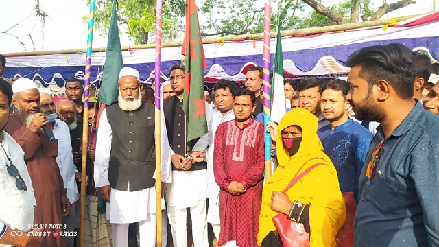 মান্দার তেঁতুলিয়ায় বঙ্গবন্ধুর জন্মদিন পালন