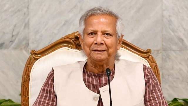 প্রধান উপদেষ্টা প্রফেসর মুহাম্মদ ইউনূস।ফাইল ছবি