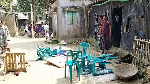 সনাতন ধর্মাবলম্বীদের বাড়িঘরে হামলার ঘটনায় আটক ২২