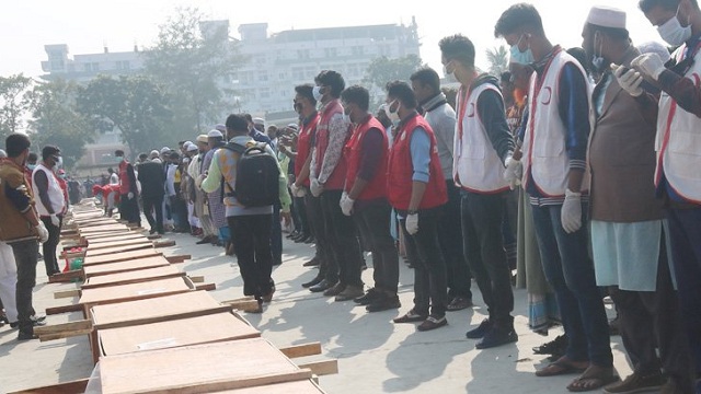 ৪১ জনের ২৯ লাশই শনাক্ত হয়নি, ডিএনএ রেখে দাফন