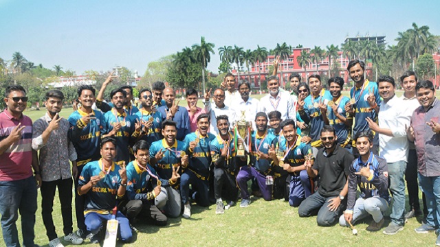 রাজশাহী কলেজ আন্ত:বিভাগ ক্রিকেটে চ্যাম্পিয়ন সমাজকর্ম